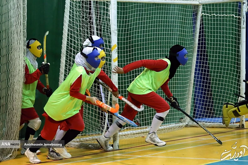 (تصاویر) تمرین تیم ملی هاکی بانوان